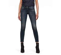 G-Star Femme Jean 3301 Mid Skinny Ankle, Bleu (antic nebulas D15943-C296-B824), 25W / 32L