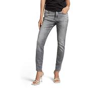 G-Star Femme Jean 3301 Skinny Ankle, Gris (sun faded glacier grey D21291-A634-C464), 25W / 30L