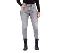 G-Star Femme Jean 3301 Skinny Ankle, Gris (sun faded glacier grey D21291-A634-C464), 26W / 32L