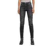 G-Star Femme Jean Ace 2.0 Biker Slim Straight, Gris (worn in fossil D25285-D535-G734), 33W / 32L