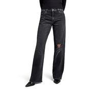 G-STAR Femme Jean Judee Loose Low Waist, Noir (worn in black smoke ripped D22889-D291-G131), 30W / 32L