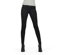 G-star Lynn D-mid Waist Super Skinny Jeans Noir 25 / 30 Femme