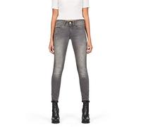 G-Star Femme Jean Lynn Mid Skinny, Bleu (lt aged destroy D06746-6132-1243), 27W / 32L