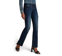 G-STAR Femme Jean Midge Bootcut, Bleu (DK Aged D01896-6553-89), 26W / 32L