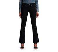 G-Star Femme Jean Midge Bootcut, Noir (pitch black D01896-B964-A810), 23W / 28L