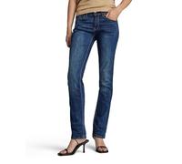 G-STAR Femme Jean Midge Saddle Straight, Bleu (dk aged D02153-6553-89), 31W / 32L