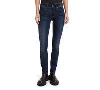 G-STAR Femme Jean Midge Saddle Straight, Bleu (dk aged D02153-6553-89), 32W / 34L
