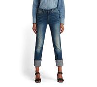 G-Star Femme Jean Noxer Straight, Bleu (antic faded baum blue D17192-C296-B817), 25W / 30L