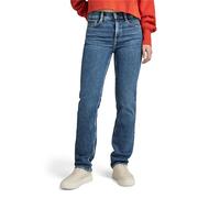 G-Star Femme Jean Strace Straight, Bleu (antique faded orinoco blue D23951-C052-G118), 28W / 32L