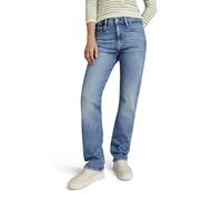 G-Star Femme Jean Strace Straight, Bleu (sun faded blue donau D23951-D441-G347), 32W / 30L