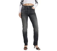 G-Star Femme Jean Strace Straight, Noir (worn in black moon D23951-D431-G108), 31W / 30L