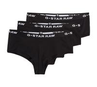 G-Star Femme Lot De 3 Culottes Taille Basse, Noir (black/black/black D24081-D516-4248), S