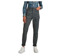 G-Star Femme Pantalon High G-Shape Cargo Skinny, Gris (graphite D19011-C105-996), 29W / 32L