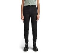 G-Star Femme Pantalon Kafey Cargo Ultra High Skinny, Noir (dk black D21099-C105-6484), 25W / 30L