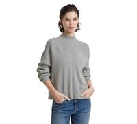 G-Star Femme Pull Boxy Mock, Multicolore (grey alloy htr D25218-D771-G902), L