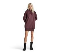 G-Star Femme Robe-Sweat Flock Hooded , Violet (vineyard wine D24669-A971-D303), XL