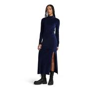 G-Star Femme Robe Velvet Slit , Bleu (warm sartho D24224-D428-C423), L