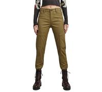 G-Star Femme Slim Cargo Pants, Vert (dark olive D23572-C072-C744), 31W / 30L