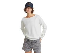 G-Star Femme Sweat Boat Neck Loose, Gris (lt chalk D24579-A970-1284), M