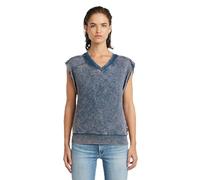 G-Star Femme Sweater Washed, Bleu (mid blue double dye D26103-D575-H364), XL