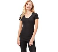 G-STAR Femme Top Base V-Neck Cap, Noir (Black D07211-3310-990), M