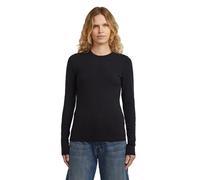 G-STAR Femme T-shirt Crew Slim, Noir (dk black D27964-E299-6484), M