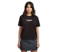 G-STAR Femme T-Shirt HD Graphic, Noir (dk black D27976-C336-6484), L