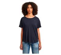 G-STAR Femme T-Shirt Rolled Up BF, Bleu (osaka blue D24524-4107-3873), XS