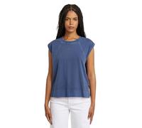G-Star Femme Top Back Zip Overdyed, Bleu (mid blue gd D26421-C261-H362), S