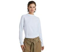 G-Star Femme Top Constructed Loose Mock, Blanc (white D24627-D601-110), S