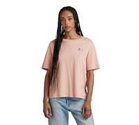 G-Star Femme Top G-Na Badge Boxy, Rose (deep berry shake D24511-A870-B115), S