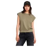 G-Star Femme Top Open Back Loose Sleeveless, Vert (ensis green D26147-D626-6057), XL