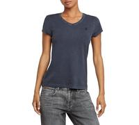 G-Star Femme Haut Eyben Slim V-Neck 2.0, Bleu (osaka blue gd D24533-B059-H193), XXL