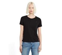 G-Star Femme Top Overdyed Front Seam, Noir (dk black D24499-4107-6484), S