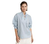 G-Star Femme Top Scooped Hem , Multicolore (dk wave pinpoint stripe D24589-D592-G459), S