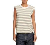 G-Star Femme Top Stripe Boxy, Multicolore (lt chalk/dk mustard stripe D26073-D979-H205), XXL