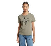 G-Star Femme Top Summer Graphic, Vert (shamrock D24595-4107-2199), M