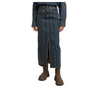 G-Star Femme Viktoria Moto Long Skirt , Bleu (worn in indigo gear D25289-D762-G852), 30