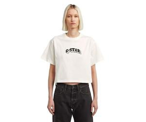 G-STAR Femmes Felt Logo Boxy T-Shirt