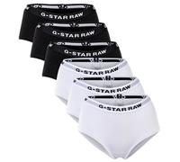 G-STAR Femmes Hipster Slips,6er Paquet - Hipster,Coton Stretch,Logo,une Couleur