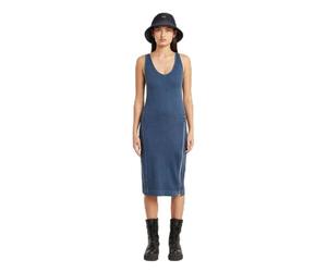G-Star Femmes Overdyed Asymmetric Zip Dress