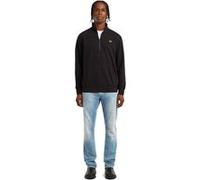 G-Star Half Zip Sweater Label Badge Black Taille: M | Pulls Outlet | Homme | Le Noir