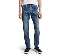 G-Star Homme 3301 Slim style Jeans, Bleu (faded cascade restored 51001-C052-C966), 28W / 30L