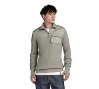 G-Star Homme Army half zip knit, Gris (elephant skin D23756-D496-G106), M