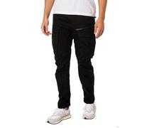 G-Star Homme Cargos droits effilés Rovic 3D, Noir 33/36
