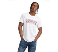 G-Star Homme Chain logo regular tee, Blanc (white D25139-336-110), S