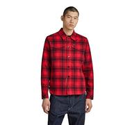 G-Star Homme Check overshirt, Multicolore (dk flame blur check D23662-C904-G090), L