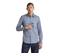G-Star Homme Chemise Bristum 2.0 Slim , Multicolore (vintage indigo liam check D23553-D531-G297), S