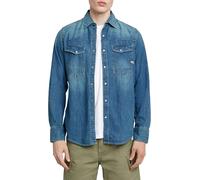 G-STAR Homme Chemise Dakota Slim , Bleu (faded cricket blue D23616-D252-D891), M