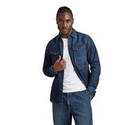 G-Star Homme Chemise Dakota Slim , Bleu (worn in deep sea D23616-D252-G133), XL